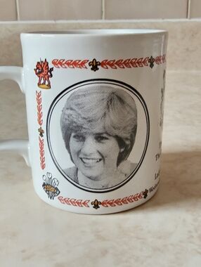 Charles & Diana Vintage Commemorative Mug